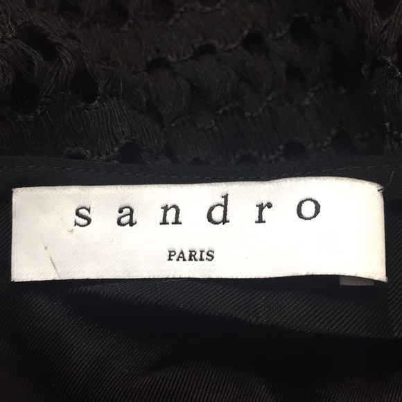 NWT Sandro Cindy tie-back dress - Picture 5 of 11